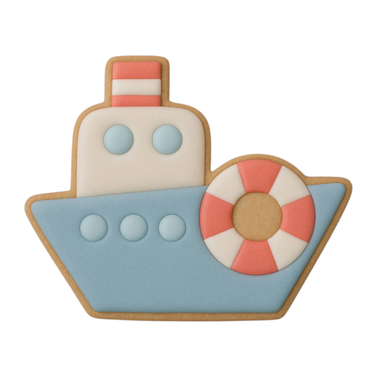 C0131 - Transport Boat Cookie Cutter