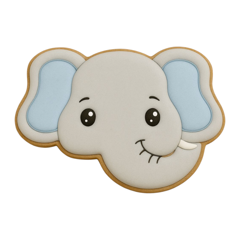 C0504 - Elephant Cookie Cutter