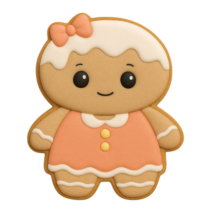 C0107 - Gingerbread Girl Cookie Cutter