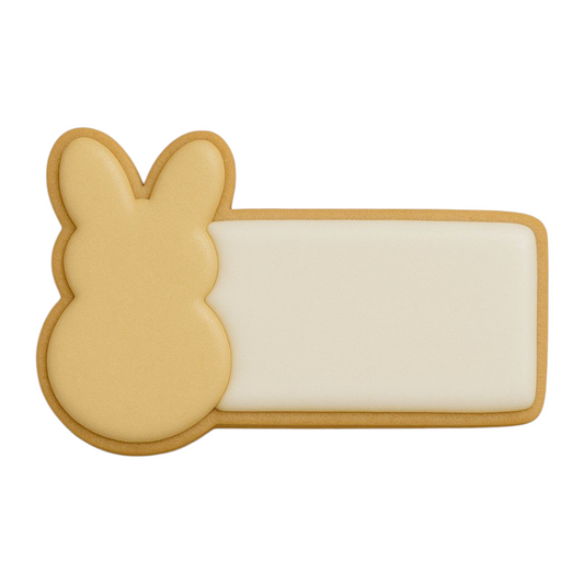 C0330 - Bunny Plaque Cookie Cutter