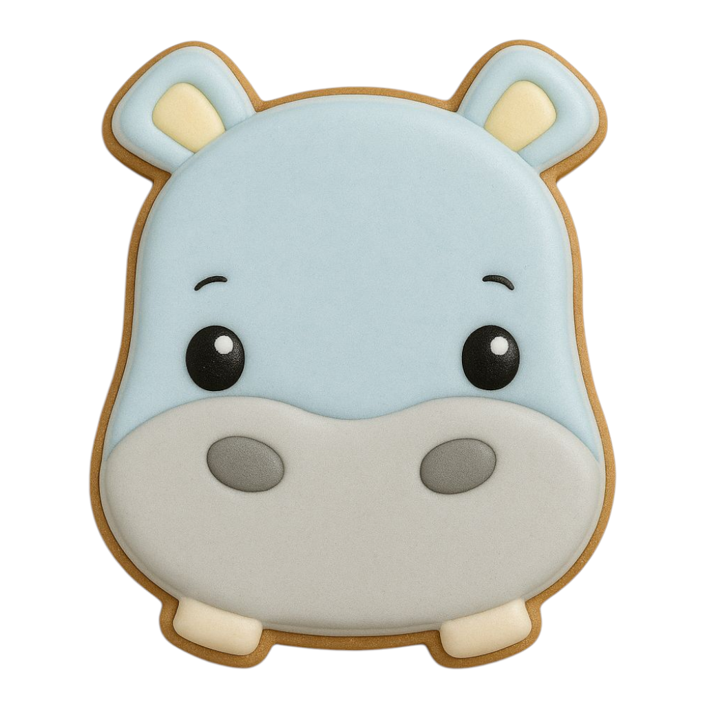 C0499 - Hippo Cookie Cutter
