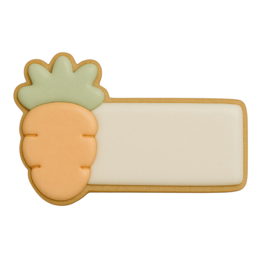 C0329 - Carrot Plaque Cookie Cutter