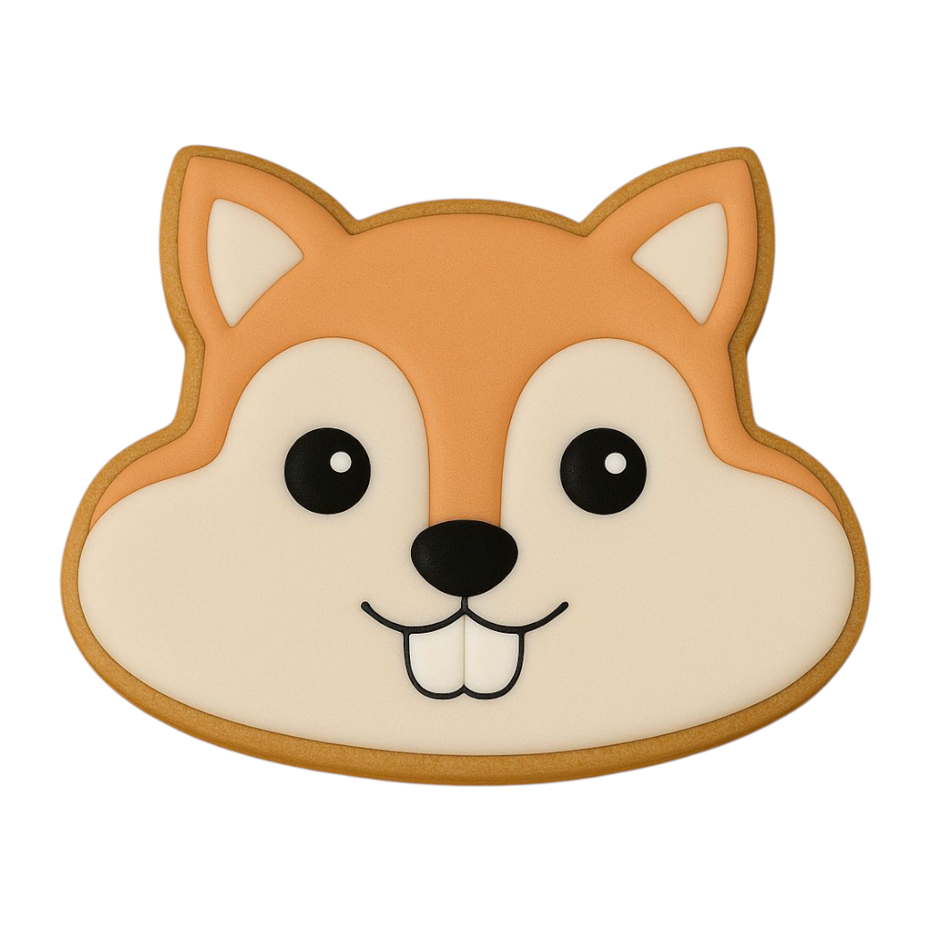 C0394 - Squirrel Cookie Cutter