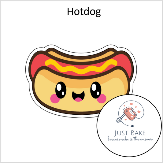 BBQ - Hotdog - Cookie Cutter