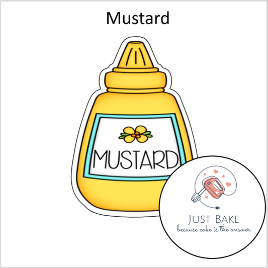 BBQ - Mustard - Cookie Cutter