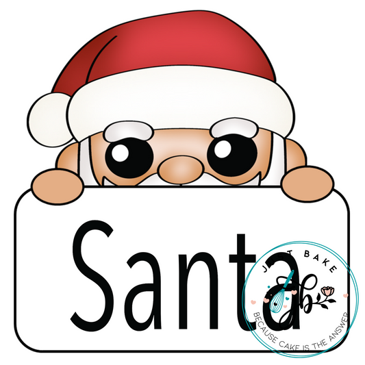 JB0216 - Santa Plaque