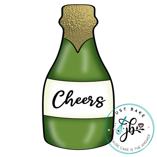 JB0296 - Chubby Champagne Bottle