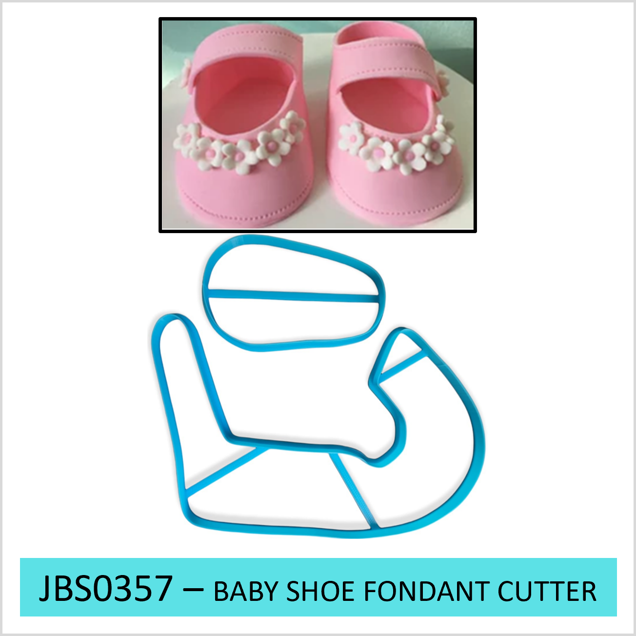 JBS0357 - Baby Girl Fondant Cutter