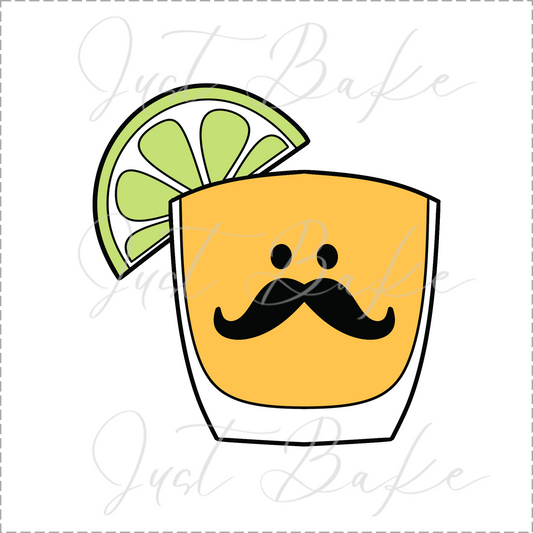 JBS0523 - Glass with Slice Lemon Cookie Cutter