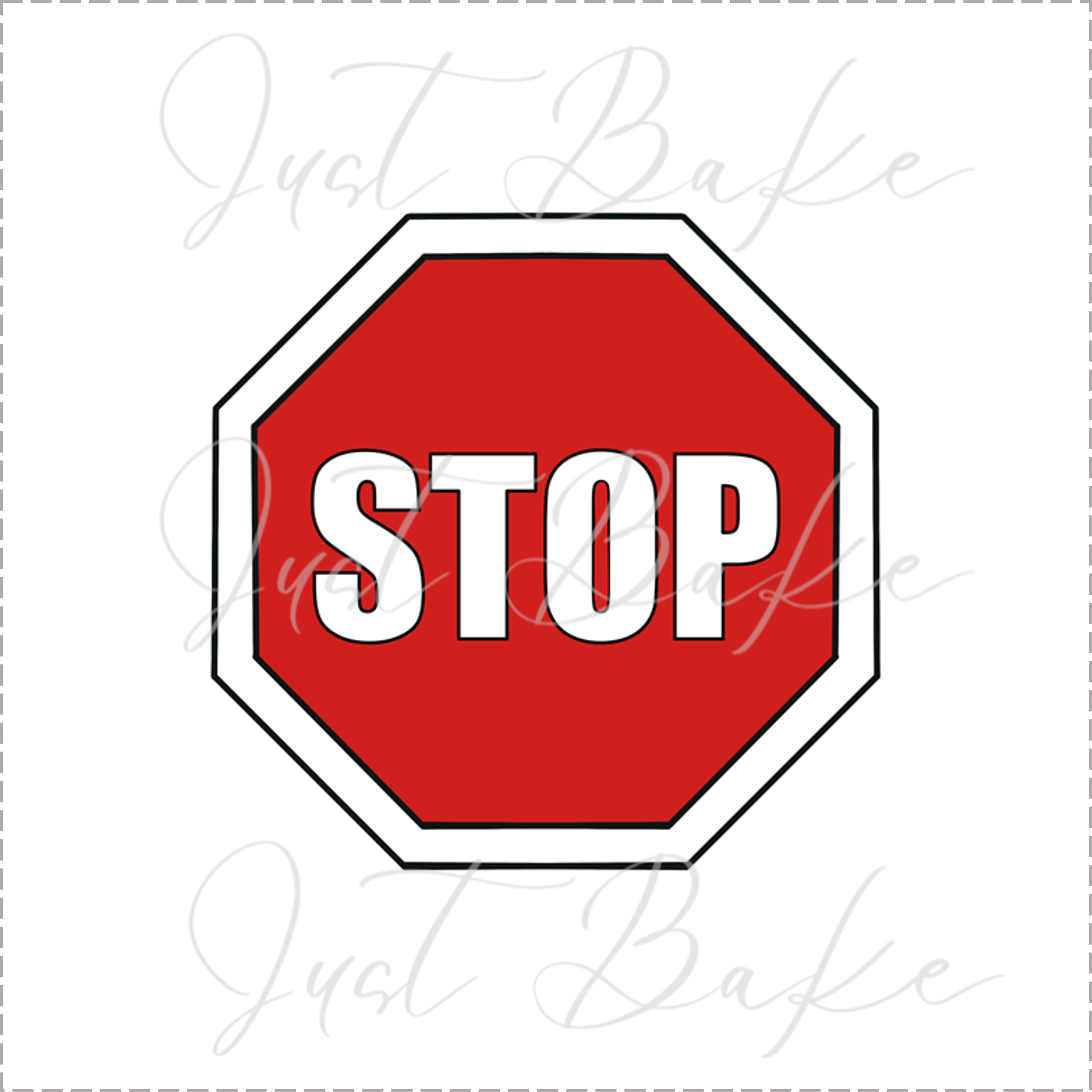 JBS0591 - Stop Sign – justbakestore