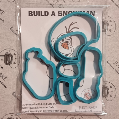 Frozen - Olaf - BYO Snowman -  Cookie Cutter