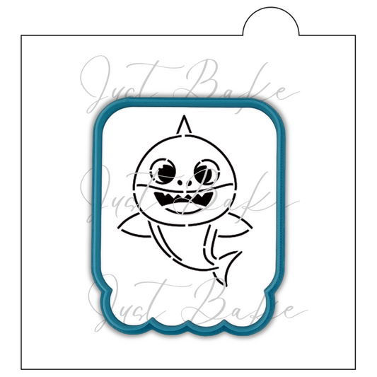 S0053 - Baby Shark PYO Stencil
