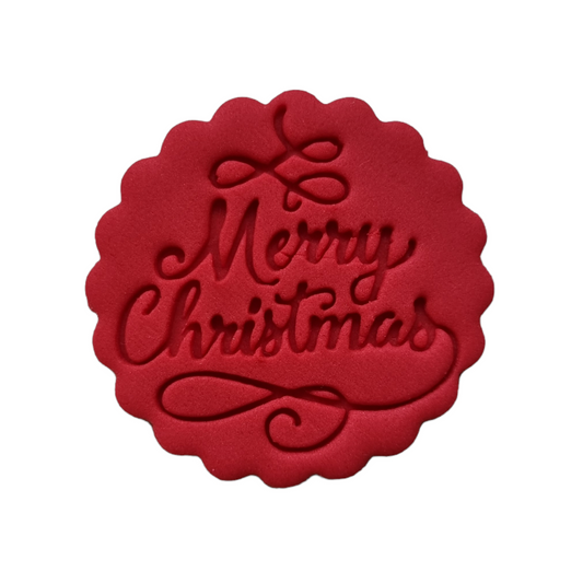 STAMP0002 - Merry Christmas Stamp/Embosser