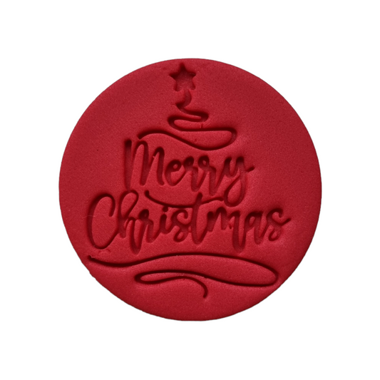 STAMP0004 - Merry Christmas Stamp/Embosser